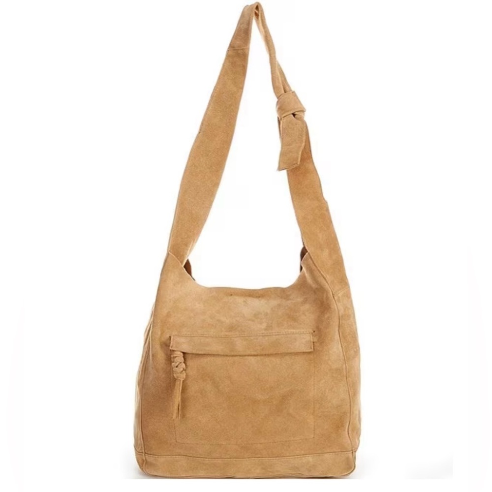 NWT Free People Jessa Suede Carryall Bag